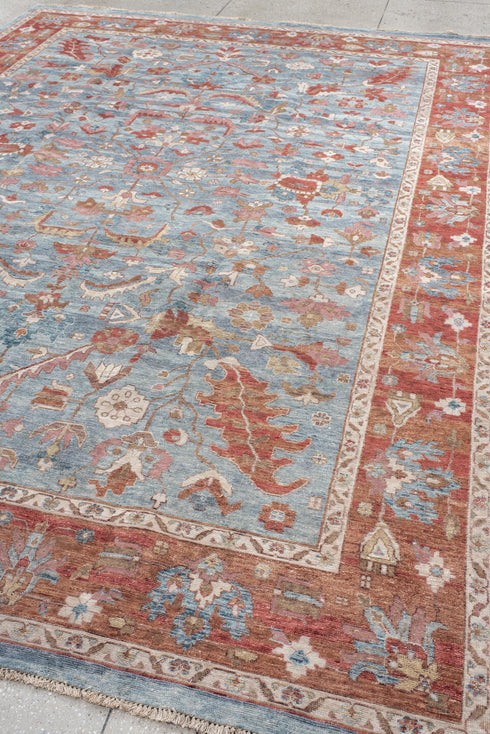 Vintage Oushak Area Rug (8' x 12')